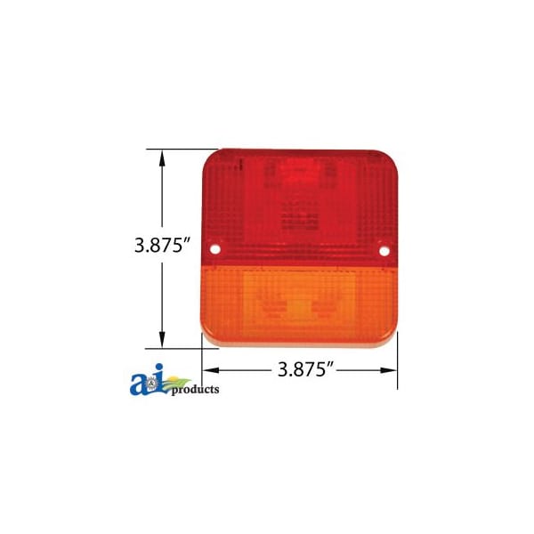 Trailer Board Light Lens 4 X4 X0.2